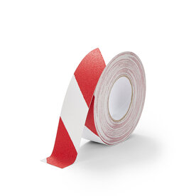Antislip Tape Standaard (Rood/Wit) 50mm per meter