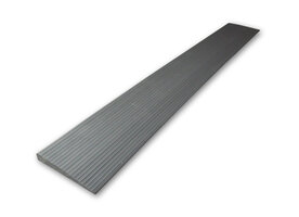 12mm x 120mm x 900mm (zonder lijm laag) rubberen drempelhulp recht