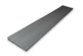 20mm x 150mm x 900mm (met lijm laag) rubberen drempelhulp recht