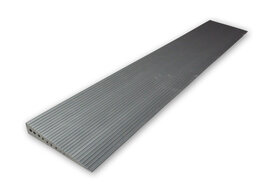 24mm x 150mm x 900mm (met lijm laag) rubberen drempelhulp recht