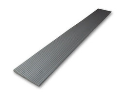 10mm x 100mm x 900mm (met lijm laag) rubberen drempelhulp recht