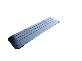 Rubberen drempelhulp 30mm x 236mm x 900mm met schuine zijvlakken (3 cm)